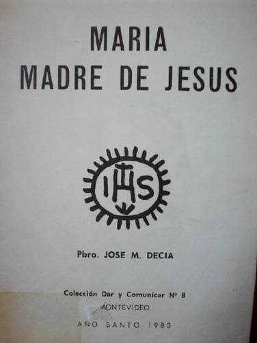 María madre de Jesús