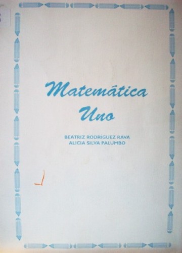 Matemática uno