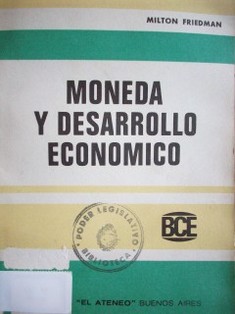 Moneda y desarrollo económico