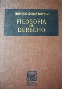 Filosofía del Derecho