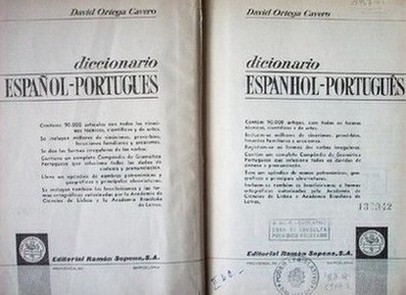 Diccionario español-portugués = Dicionario espanhol-português