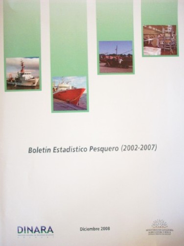 Boletín estadístico pesquero (2002-2007)