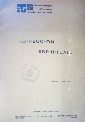 Dirección espiritual