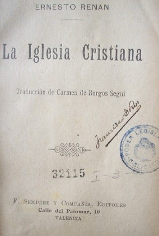 La Iglesia cristiana