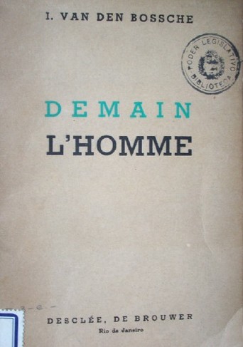 Demain l'homme