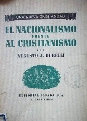El nacionalismo frente a al cristianismo