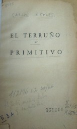 El terruño y Primitivo