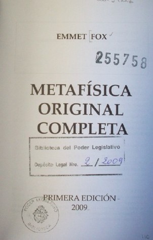 Metafísica original completa