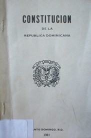 Constitución de la República Dominicana