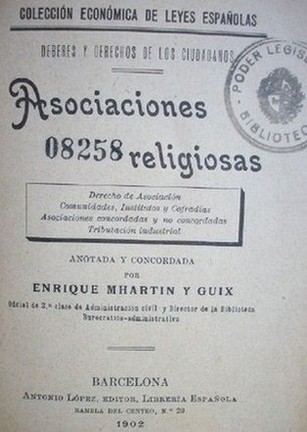 Asociaciones religiosas