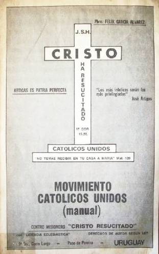 Movimiento Católicos Unidos (Manual)