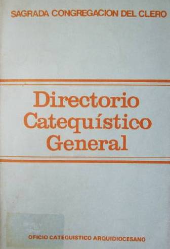 Directorio Catequístico general