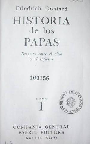 Historia de los papas : regentes entre el cielo y el infierno