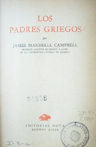 Los padres griegos