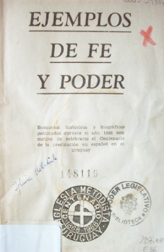 Ejemplos de fe y poder