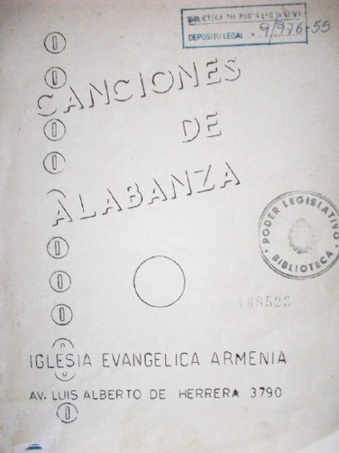 Canciones de alabanza