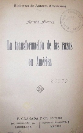 La transformación de las razas en América