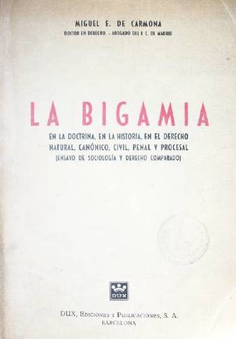 La bigamia