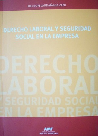 Derecho laboral y seguridad social en la empresa