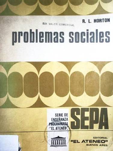 Problemas sociales