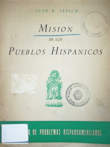 Misión de los pueblos hispánicos