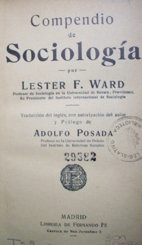 Compendio de sociología