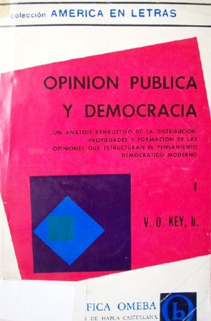 Opinión pública y democracia
