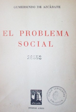 El problema social