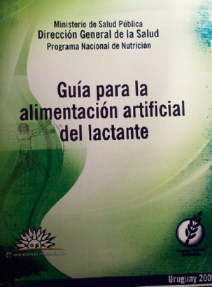 Guía para la alimentación artificial del lactante