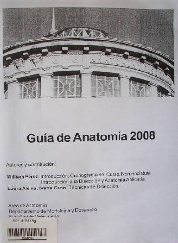 Guía de anatomía 2008