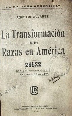 La transformación de las razas en América