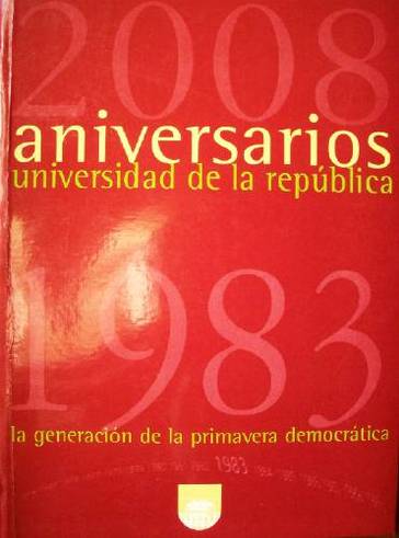 1983 : la generación de la primavera democrática