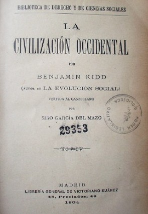 La civilización occidental