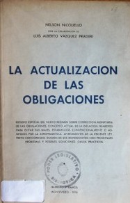 La actualización de las obligaciones