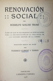 Renovación social