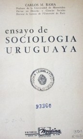 Ensayo de sociología uruguaya