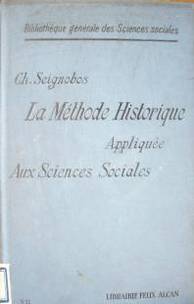 La méthode historique appliquée aux science sociales