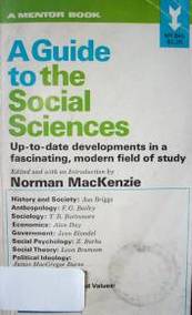 A guide to the social sciences