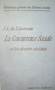 La concurrence sociale et les devoirs sociaux