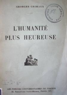 L'humanité plus heureuse