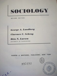 Sociology