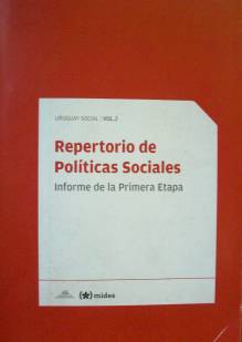Repertorio de políticas sociales : informe de la primera etapa