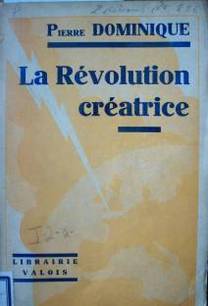 La révolution créatrice