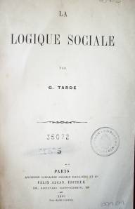 La logique sociale