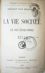 La vie sociale et ses évolutions