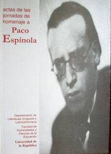 Actas de las Jornadas de Homenaje a Paco Espínola