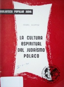 La cultura espiritual del judaísmo polaco