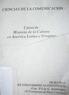 Ciencias de la Comunicación : Curso de historia de la cultura en América Latina y Uruguay