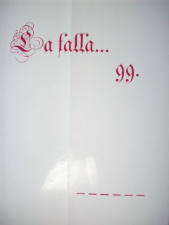 La falla...99