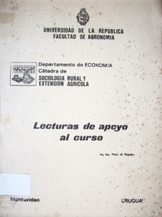 Lecturas de apoyo al curso